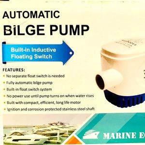 Automatic Bilge Pump for your water craft 🚤!